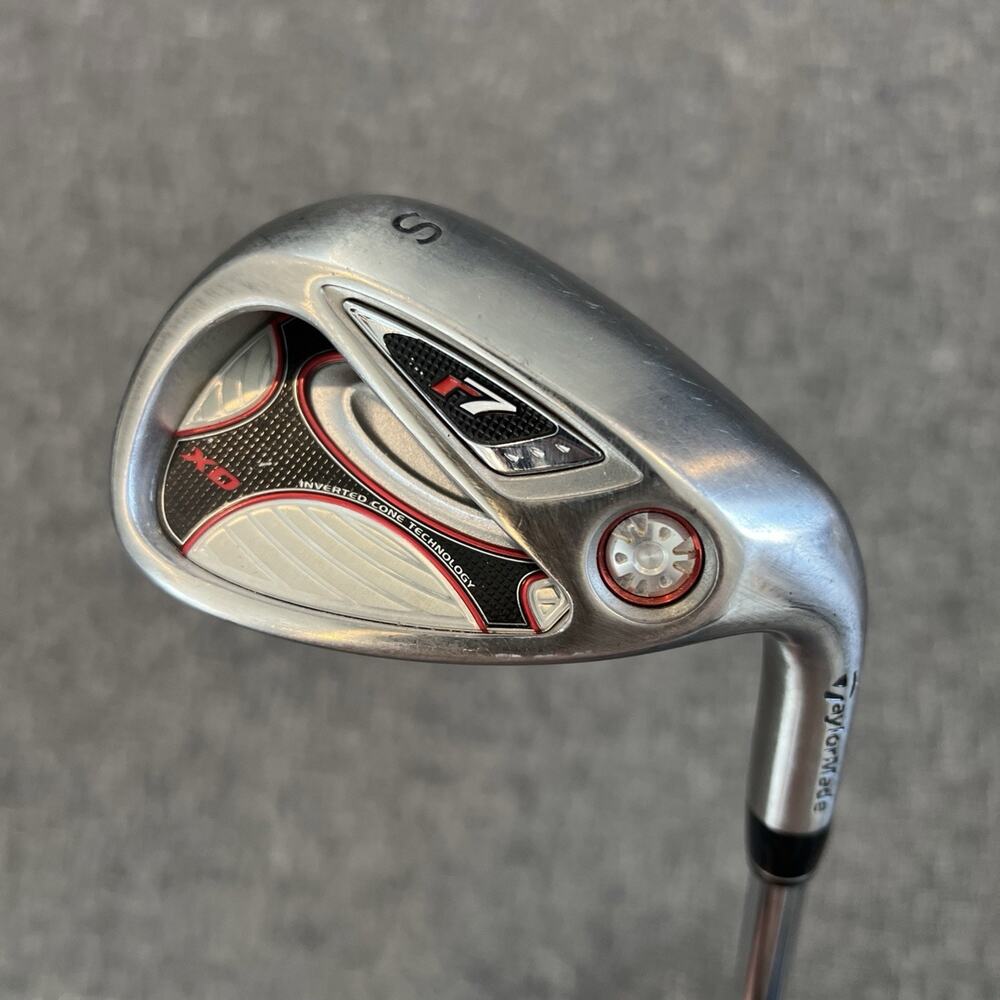 TaylorMade R7 XD Sand Wedge SW T-Step 90 Uniflex Steel Mens RH Golf Club